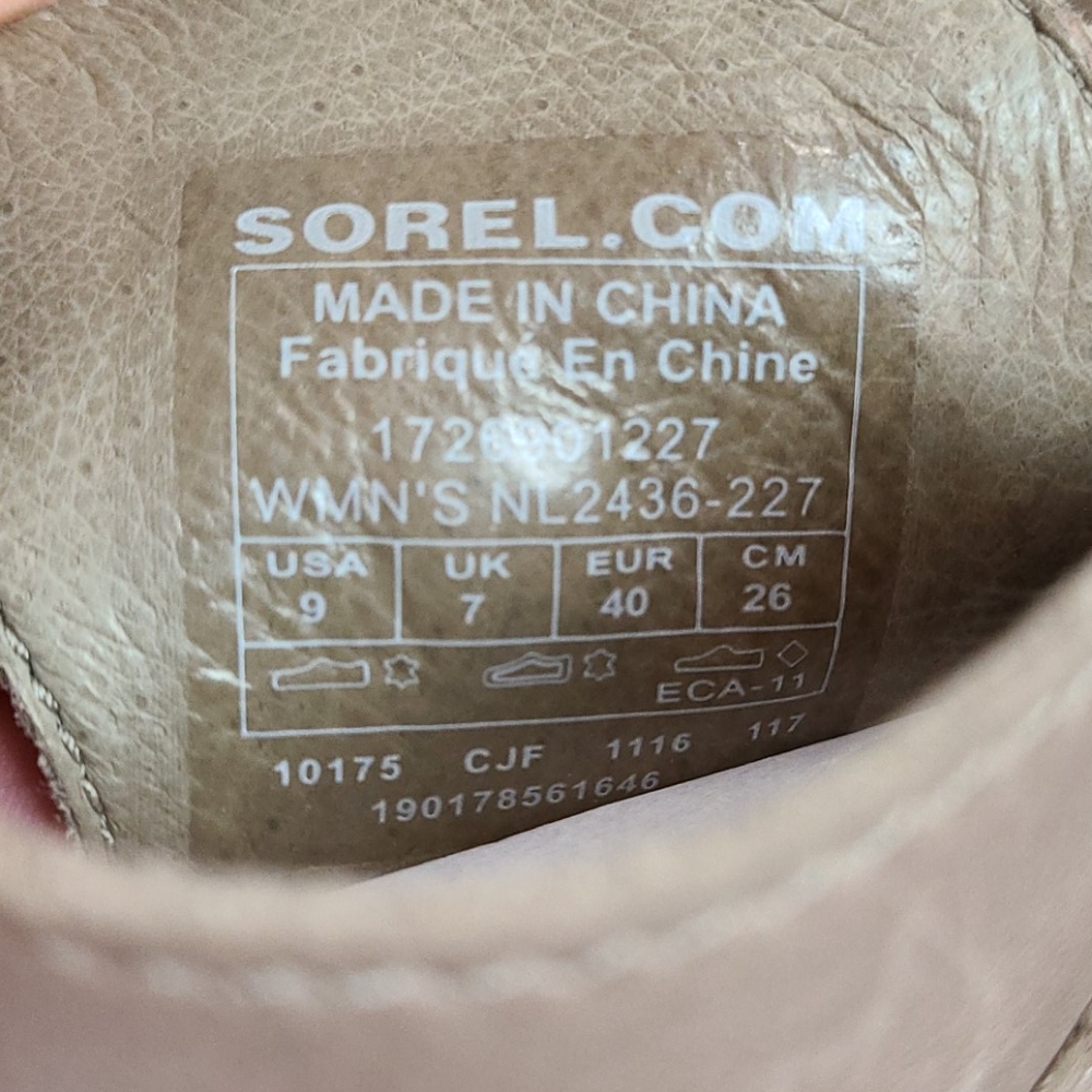 Sorel Addington Sandals Pebble-Silver Sage - Picture 13 of 14